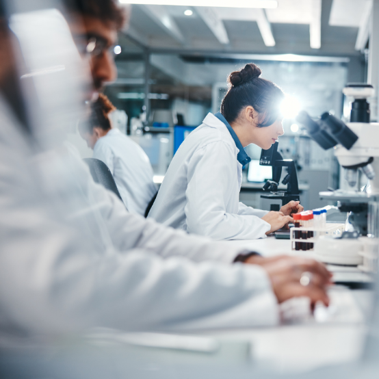 Life sciences and pharma researchers